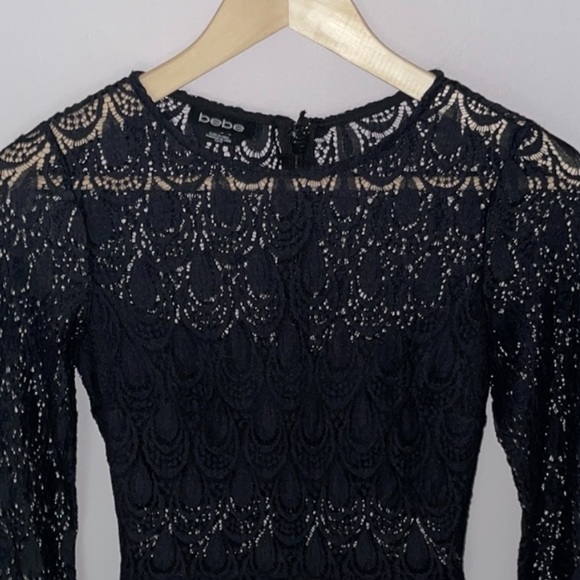 Bebe Black Dress - Picture 12 of 13